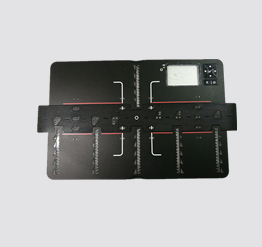 Precision overmoulding part for instruments